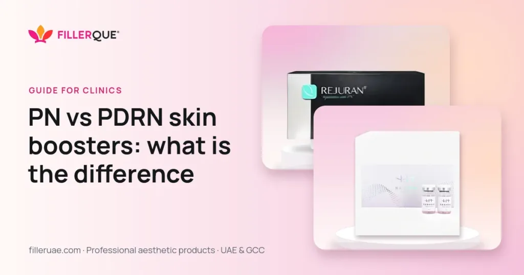 PN vs PDRN skin boosters: Rejuran Healer and Hanheal PDRN Booster