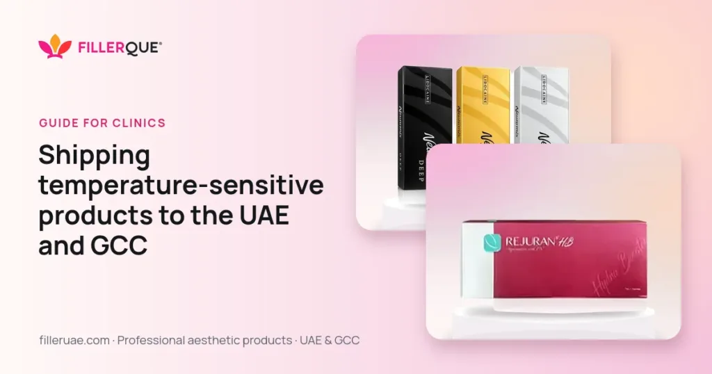 Shipping temperature-sensitive aesthetic products to the UAE